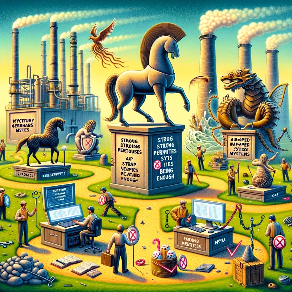 Les cinq mythes sur la cybersecurite des systemes de controle industriel