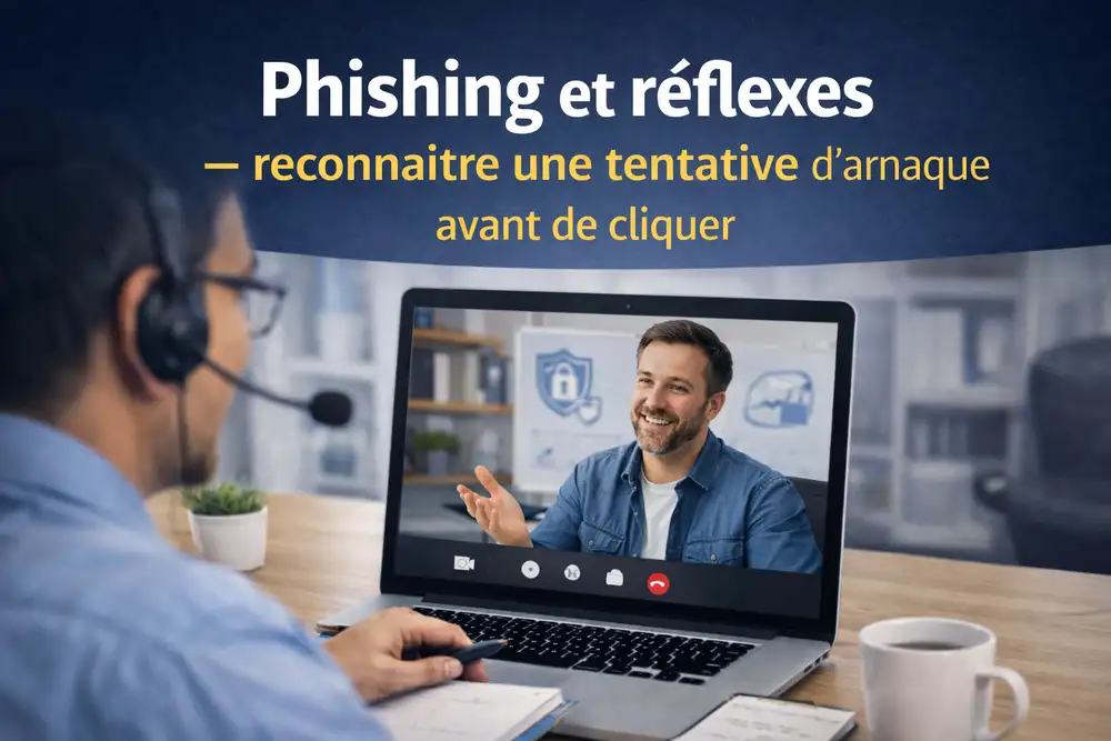 Phishing et r&eacute;flexes - reconna&icirc;tre une tentative d'arnaque