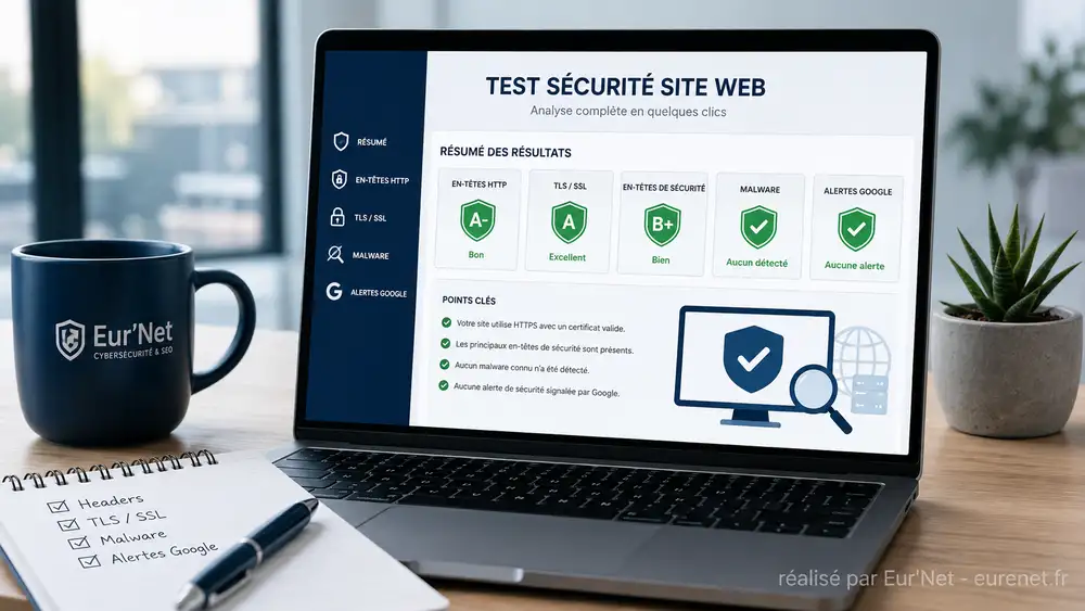 Analyse de sécurité du site web