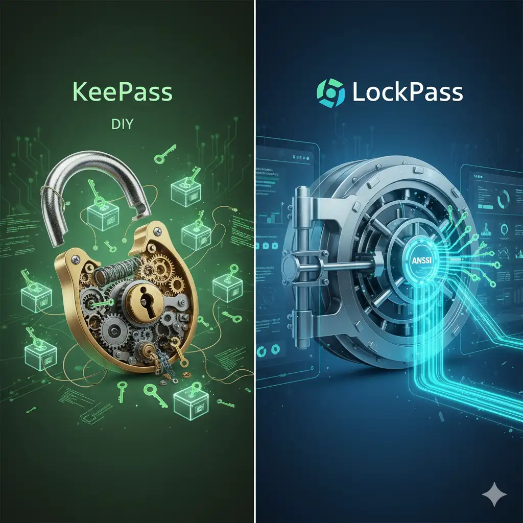 comparatif KeePass LockPass pour la sécurité des mots de passe